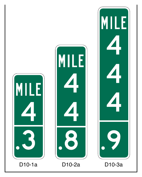Figure 2H-6. Intermediate Reference Location Signs