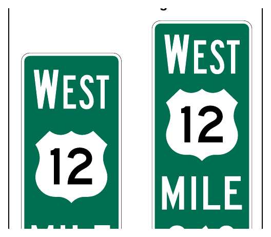 Figure 2H-7. Enhanced Reference Location Signs