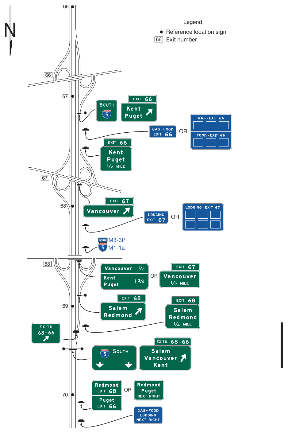 Figure 2E-32. Examples of Guide Signs for Successive Interchanges with Collector-Distributor Roadways (Sheet 2 of 2)