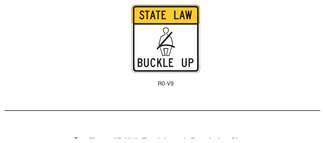 Figure 2B-V9. Buckle Up Sign