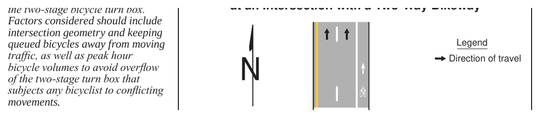 Figure 9E-11. Example of a Two-Stage Turn Box Location